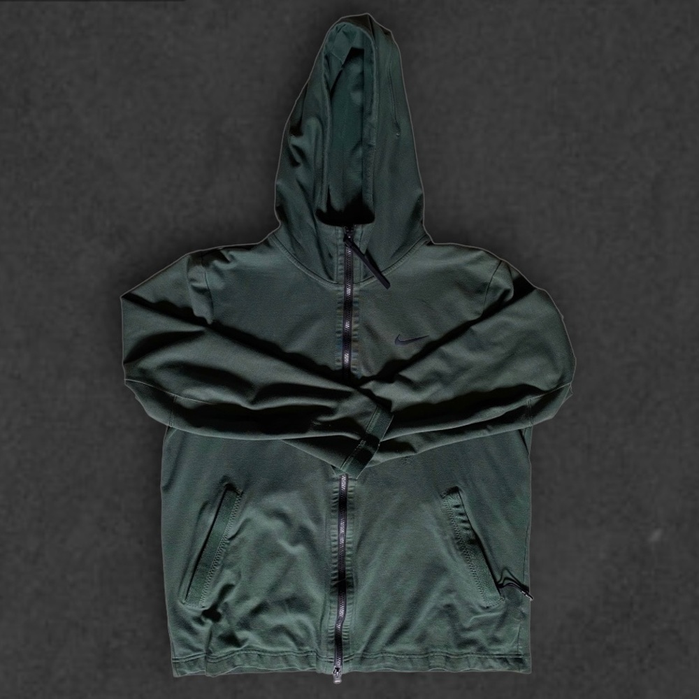 Nike Sportswear Tech Pack stretch material hooded zip-up jacket